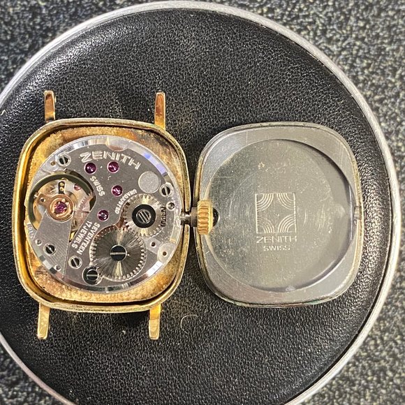 Vintage 1970's  Movado Ladies Watch 17 Jewel Mechanical Zenith Swiss Factory Mvt - Picture 10 of 10